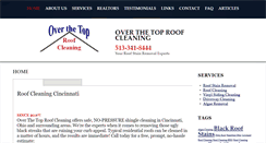 Desktop Screenshot of overthetoproofcleaning.com